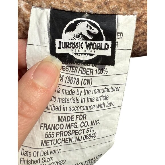 Jurassic World Dominion T-Rex Plush Stuffed Dinosaur Monster Toy Pillow Pet - Picture 16 of 16